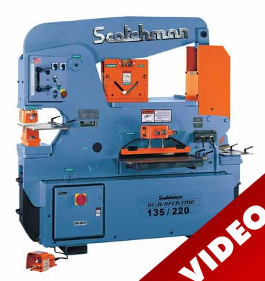 135/220 TON SCOTCHMAN ... IRONWORKER - DUAL OPERATOR